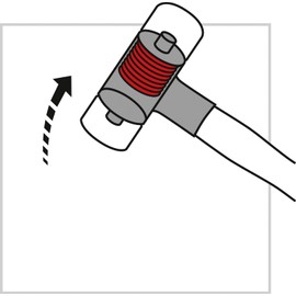 PB Swiss 300/2 Dead Blow Mallets with Plastic Heads