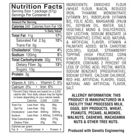 Knott's Bite Size Cookies, Strawberry Shortbread, 2oz, 36-count