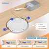 VOLISUN 12 Pack 6 inch Recessed Lighting, 5CCT LED Recessed
