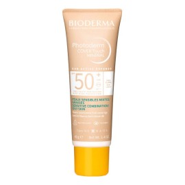 Protetor Solar Facial Photoderm Cover Touch Mineral Cor 01 FPS 50+ 40ml Bioderma