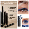Waterproof Shimmer Eyeshadow Stick – Cream Glitter Pencil for Easy,