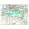 National Geographic Maps: Mediterranean Region Wall Map - Compact -