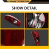 CNNELL Rear Tail Light Assembly Rear Lights Compatible with Chevy