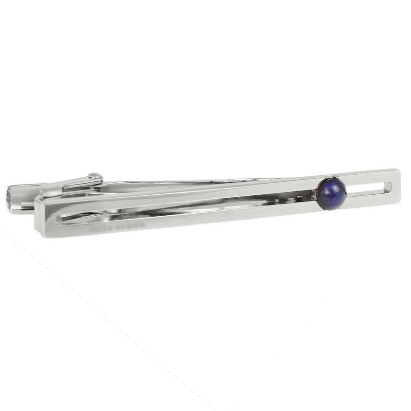 mila schon mst8394 Mira Sean Slit Plate Purple Glass Tie