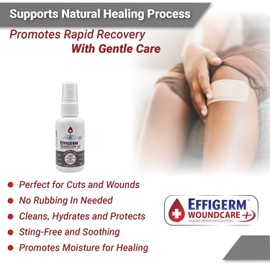 Effigerm Hydrogel 60ml – Advanced Wound Care Gel with Hypochlorous Acid – No-Sting Relief for Hydration, Cleansing & Skin Repair – Long-Lasting & Shelf-Stable