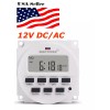SINOTIMER 12V DC SINOTIMER DISPLAY TM618H-4 LCD Digital Timer Programmable