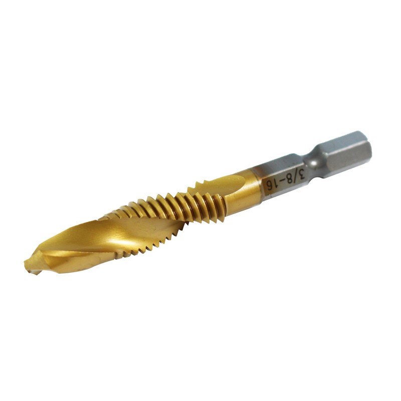 BIGMAN BMST-3/8 Hexagonal Shaft Drill Tap 3/8 W16