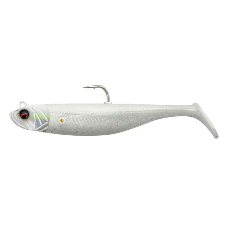 Savage Gear Minnow Lure 1+1 Packs: 10cm: White Pearl Silver