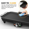 Sunvivi Electric Griddle Flat Grill: Indoor Grill with 2 Adjustable