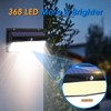 Peasur Peasur Solar Lights Outdoor Garden, 368LED Super Bright Solar