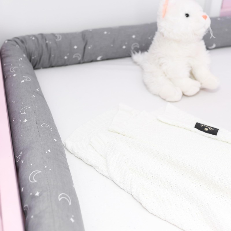 Totsy Baby Side Sleeper Pillow, Body Pillow, Long Bed Roll,