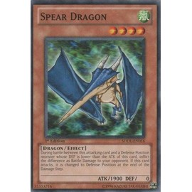 Yu-Gi-Oh! - Spear Dragon (SDDL-EN016) - Structure Deck: Dragunity Legion - 1st Edition - Common