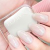 COSMOO 12ML Milky White Quick Dry Nail Polish, Jelly White