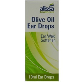 1 x Olive Oil Ear Wax Drops Softens Removes Wax 10ml (1 Pack)
