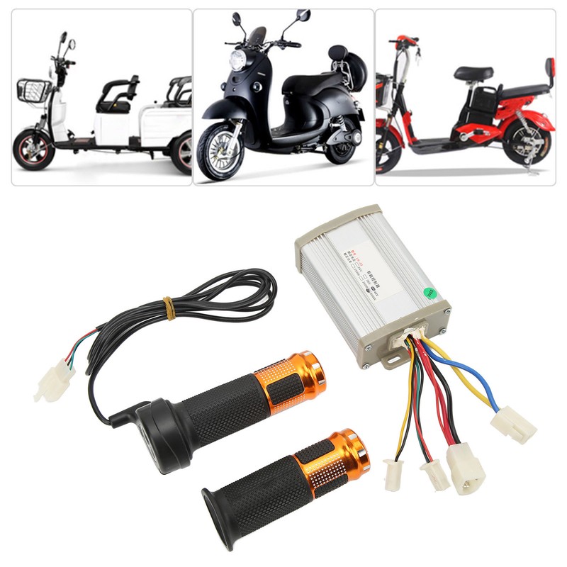 Brushed Motor Controller Throttle Grip Kit 800W Motor Speed Control