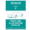 1982 - 1988 Pontiac F Parts and Illustrations Catalog