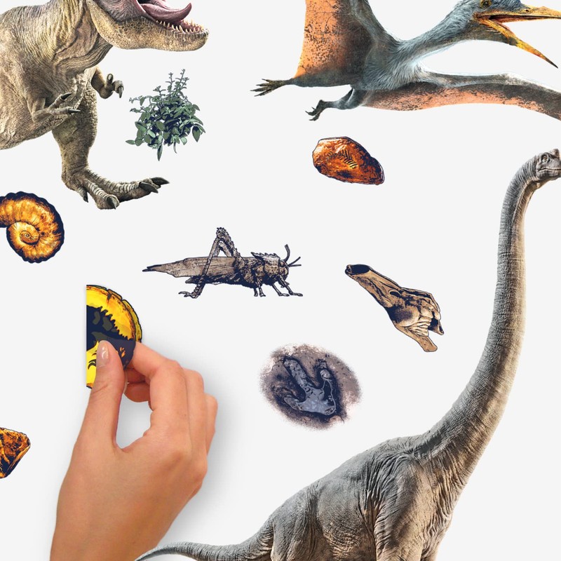 RoomMates RMK5177SCS: Jurassic World: Dominion Peel and Stick Wall Decals,