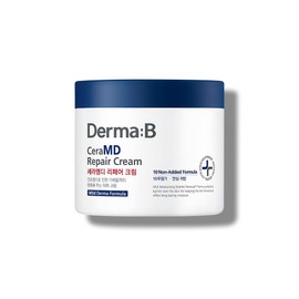 DERMA B DERMA:B CeraMD Repair Body Cream 430ml, Relief Enriched Moisture Body Cream, Sensitive Dry Skin, Anti-Itch Redness Moisturizer, Fragrance-Free, MLE, Body Care, Day Cream