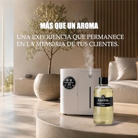 Esencia Para Difusor Eléctrico SANTAL 250 ml | Inspirado en Santal 33 | Notas Amaderadas, Sándalo, Violeta, Cuero | Para Habitación, Cama y Telas | KE