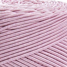 YarnArt Coral Satin Cotton Blend Macrame Yarn - 50% Cotton 50% Polyester, 200g, 200m, 1-1.5mm Thick Decorative Craft Yarn for Bags, Hats, Belts, Runners, Placemats, Crochet & Knitting (1915)