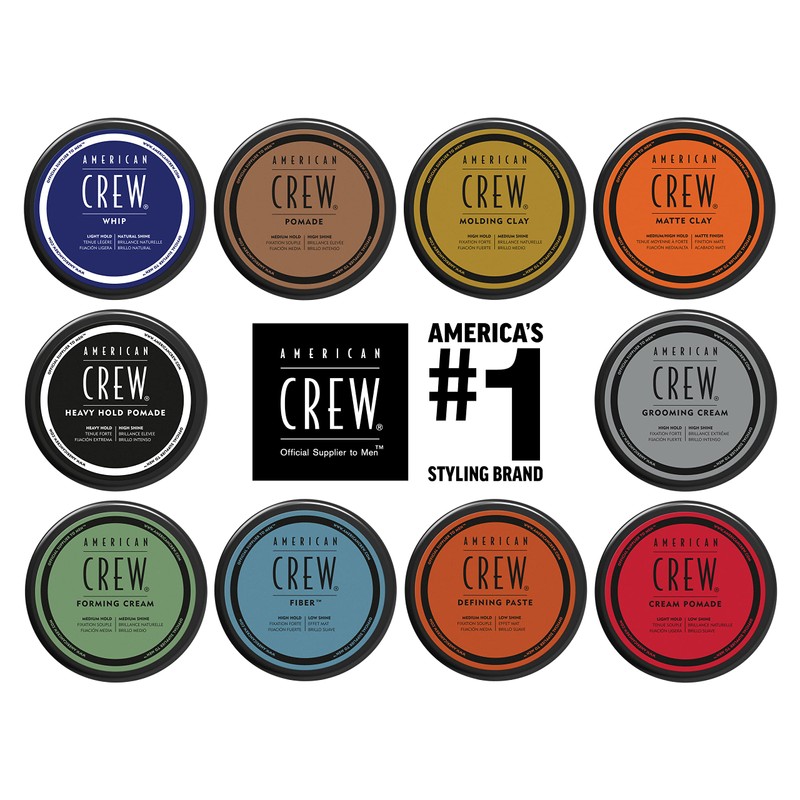 American Crew Men's Hair Forming Cream, Like Hair Gel with