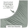 GC GAVENO CAVAILIA Percale Fitted Sheet | Ultra Soft Plain