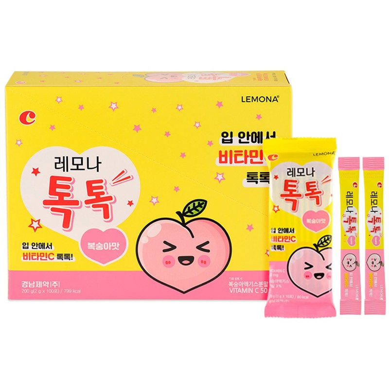 Partner_Reference Lemona Toktok Children's Vitamin Snack 2g 100 packets 200g