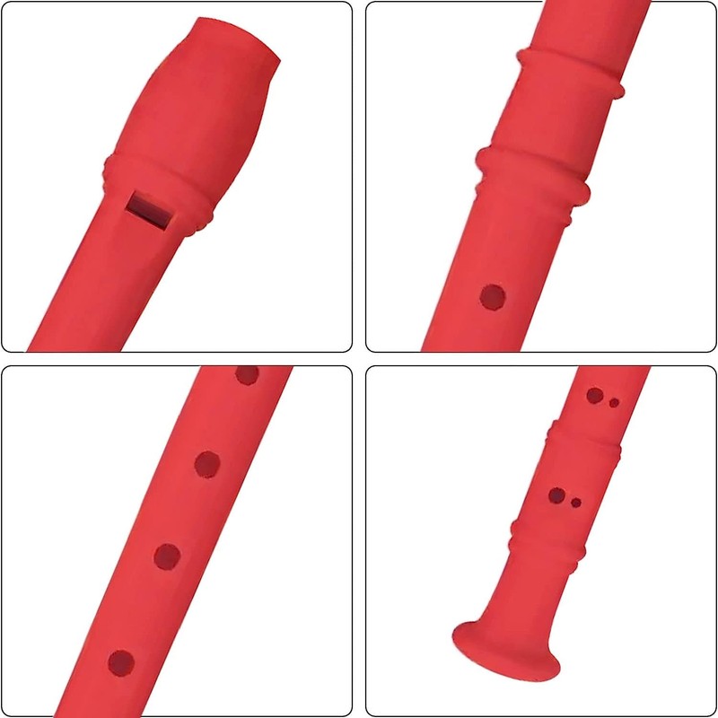 Soprano Recorder 8 Hole Classic German Style Descant Flute Musical