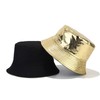 Joylife Metallic Bucket Hat Trendy Fisherman Hats Unisex Reversible Packable