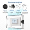Vazioyar Thermostat Lock Box,Thermostat Lock Box with Combination lock,Thermostat Guard,Thermostat