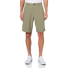 Volcom Men's Kerosene 21" Hybrid Chino Shorts, Wintermoss