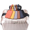 Teskyer Pack of 4 Suitcase Tags, Suitcase Tags, Air Travel,