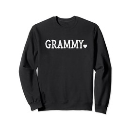 Grammy Gifts for Women Design with Heart Love Grammy Sweatshirt