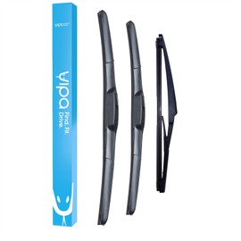 Vipa Wiper Blade Set fits: MAZDA 6 Estate Dec 2012 Onwards - Easy Fit Video Tutorial