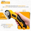 Azour Cordless Electric Scissors for Fabric, Cardboard Cutting Tool, Box