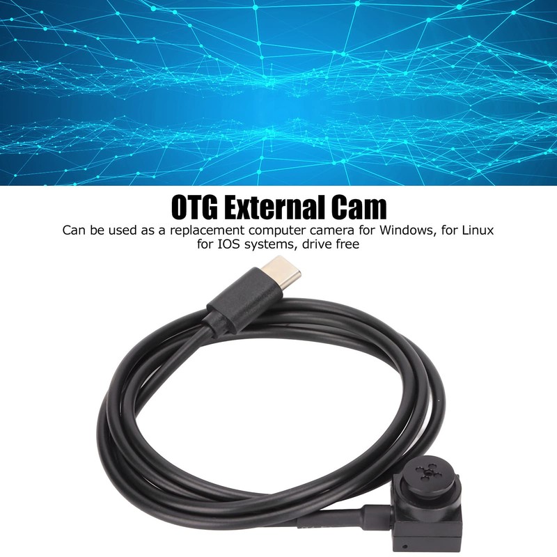 VBESTLIFE OTG External 1080P Camera for Android, Windows and Linux,