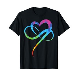 Colorful Infinity Symbol Heart T-Shirt
