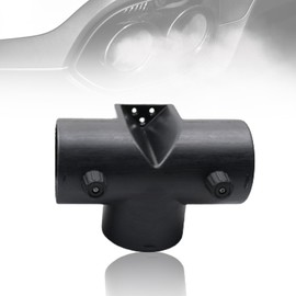 75 mm Auxiliary Heater Accessory Type T: Three-Way Air Outlet Type T Accessories, Three-Way Air Heater Diesel Duct Connection Type T for Three-Way Air Heater Made of Flame Retardant for Parking Air