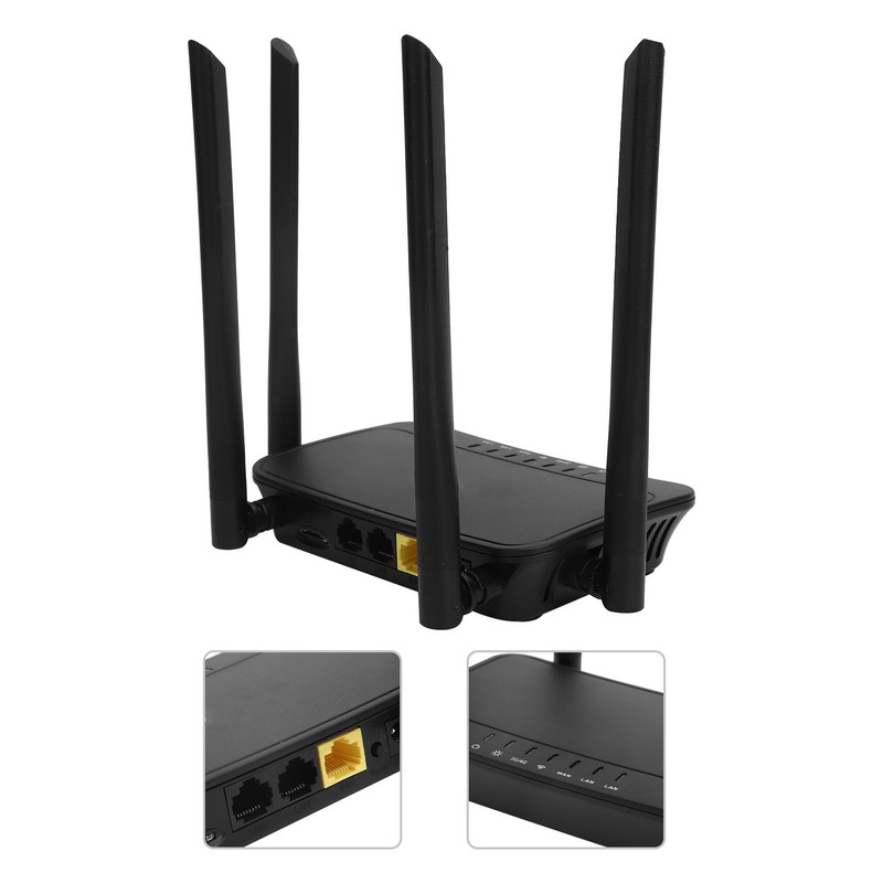 EDUP 4G Wireless Router 300Mbps Signals 360° with Antennas EP‑9531