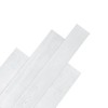 Luxdecor Real Wood Wall Planks - White Shiplap Boards 5"