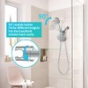 INEFATH Rain Shower Heads with Handheld Spray Combo 30 Settings