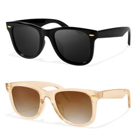 Myiaur Classic Sunglasses for Women Polarized Driving Anti-Glare 99% UV Protection