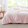 Kozyhvn Twin Bedding Sets for Girls, Pink and White Comforter