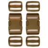 aYrap Side Release Plastic Buckle 1.5 Inch for 1.5''(38mm) Webbing,