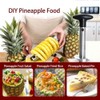 Pineapple Slicer Stainless Steel Pineapple Peeler Pineapple Slicer Core Remover