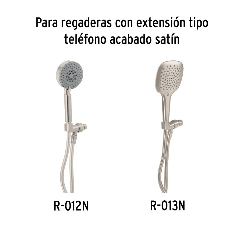 Foset AR-01N, Soporte a pared fabricado en ABS, satín