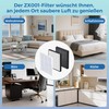 ZXBEER Replacement Filter Compatible with ZX001 Air Purifier, 3-IN-1 HEPA