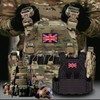 EmWoot 2PCS British UK United Kingdom Flag Patch Embroidered Morale