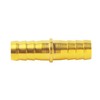 Metaland Brass 5/8" Hose Barb Splicer Mender Euqal Barbed Coupler