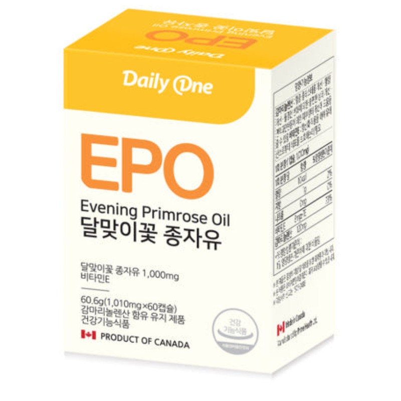 Daily One Evening Primrose Gamma Linolenic Acid Women's Nutrition 60